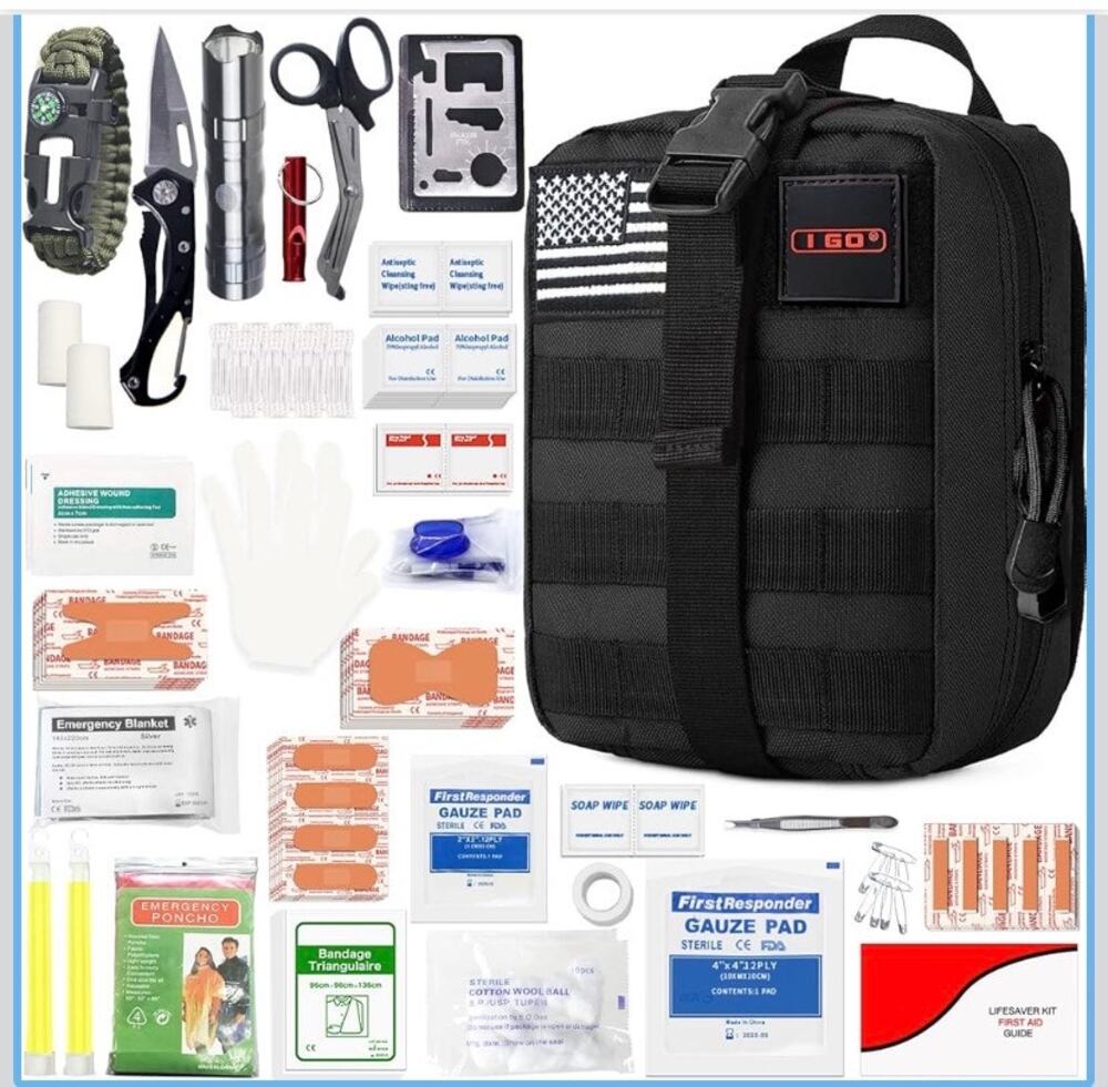 Sealed - I GO Survival First Aid Kit